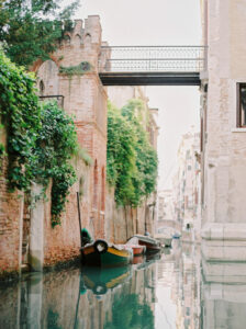 Photo of a group of boats on water in Venice